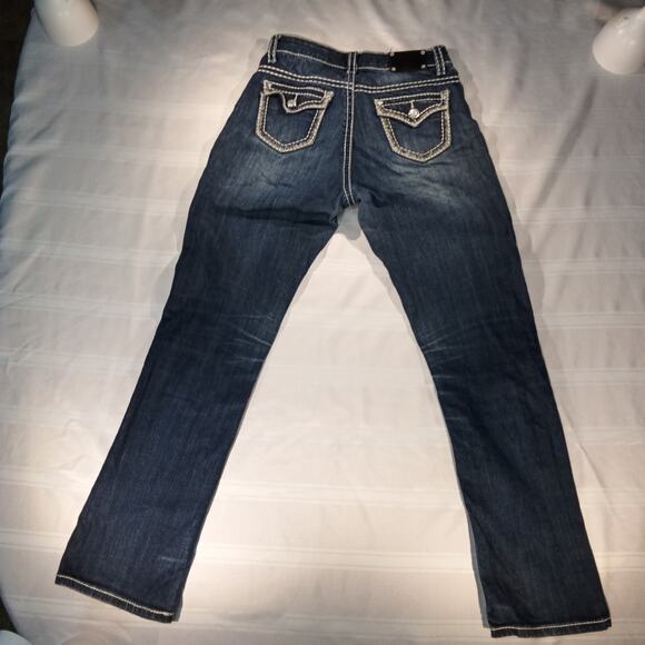 Live Hard women's Bootcut Jeans Excellent Condition Size 2 - Picture 2 of 9